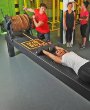 Body-lengthening gym class reaches new heights