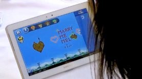 Sydney start-up founder proposes via Angry Birds