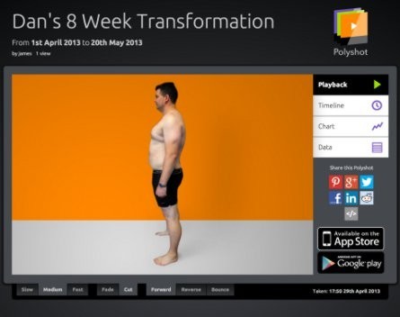 New body transformation tracking app partners with major gym franchises