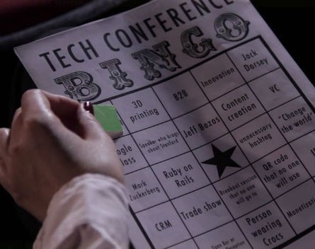 Forget beach blanket bingo, tech conference bingo's all the rage