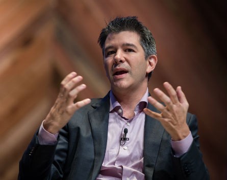 Uber founder ready to go along on the ride with self-driving cars