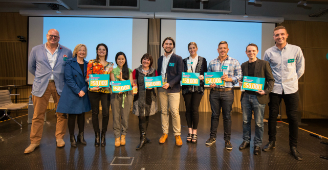 Seven Aussie entrepreneurs score $50,000 each to turn their ideas into reality