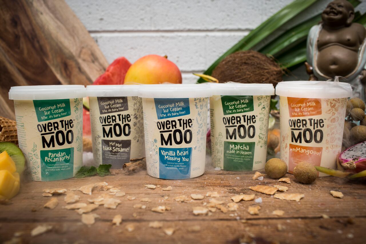 How Alex Houseman went from door knocking to getting his dairy free ice-cream Over the Moo stocked in Woolworths