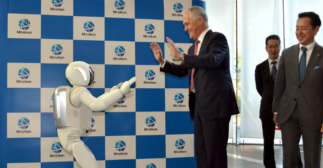 robot malcolm turnbull