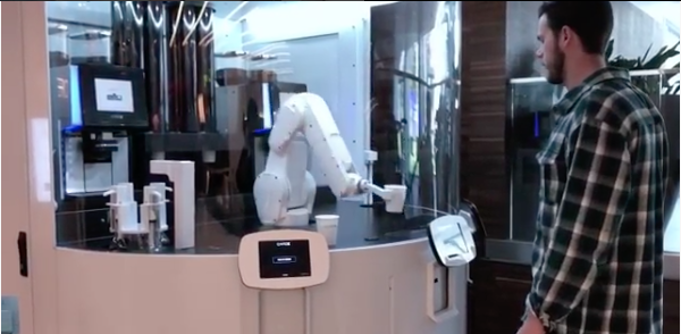 Time-saving robot baristas give a glimpse of the future at San Francisco’s Cafe X