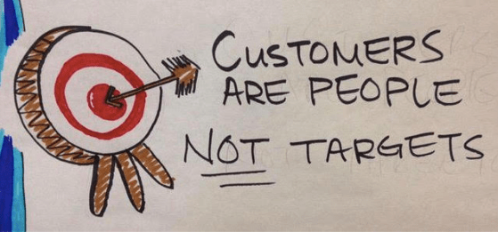 customers not targets