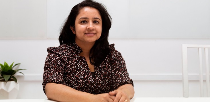 When Hima Tk left corporate life to launch a startup, she had to become a completely different leader