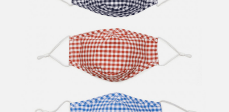 Gorman-gingham-face-masks