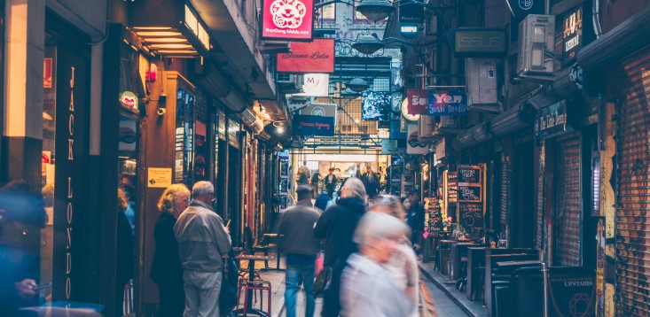 Optus shouts coffee for employees from CBD small businesses, as cities come back to life