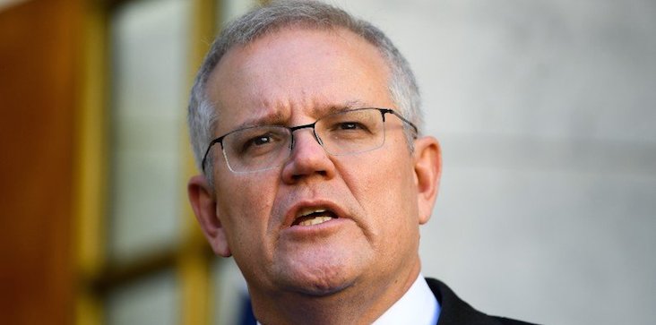 Morrison defends federal government’s climate change response following IPCC report