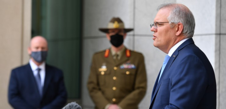 Morrison drops local construction requirement to 40% in nuclear submarine deal