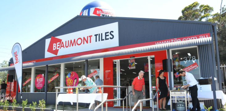 Bunnings completes buy-up of Beaumont Tiles