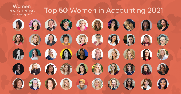 top 50 women in accounting awards