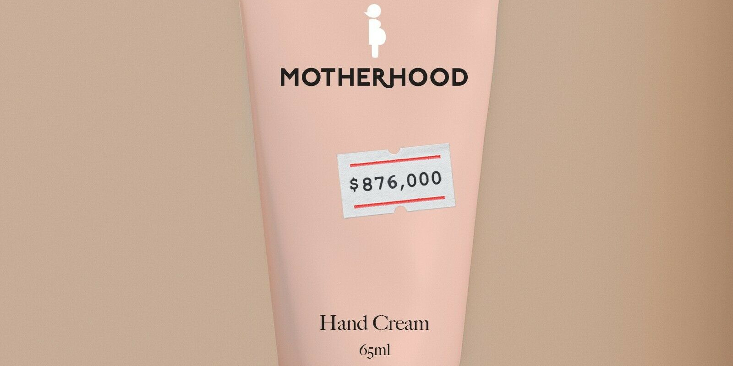 How this campaign is using $876,000 bottles of hand cream to help working mothers