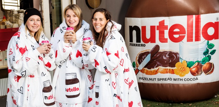 The Oodie and Nutella team up for marketing campaign helping keep Aussies warm