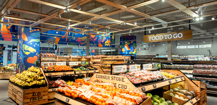 Aldi celebrates convenience-driven Melbourne Corner Store opening with coffee for 37 cents