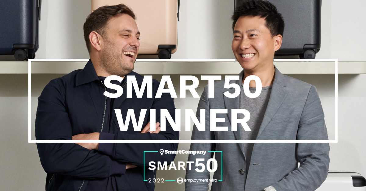 Luggage startup July rolls to top spot in 2022 Smart50 list