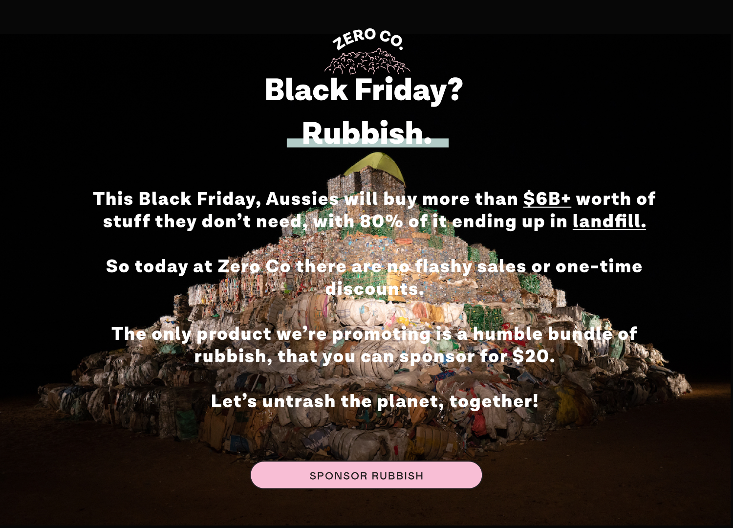 Zero Co Black Friday 