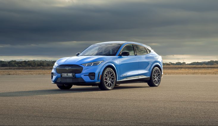 Ford reveals electric Mustang headed for Australia, but local leaders say EV releases are too slow