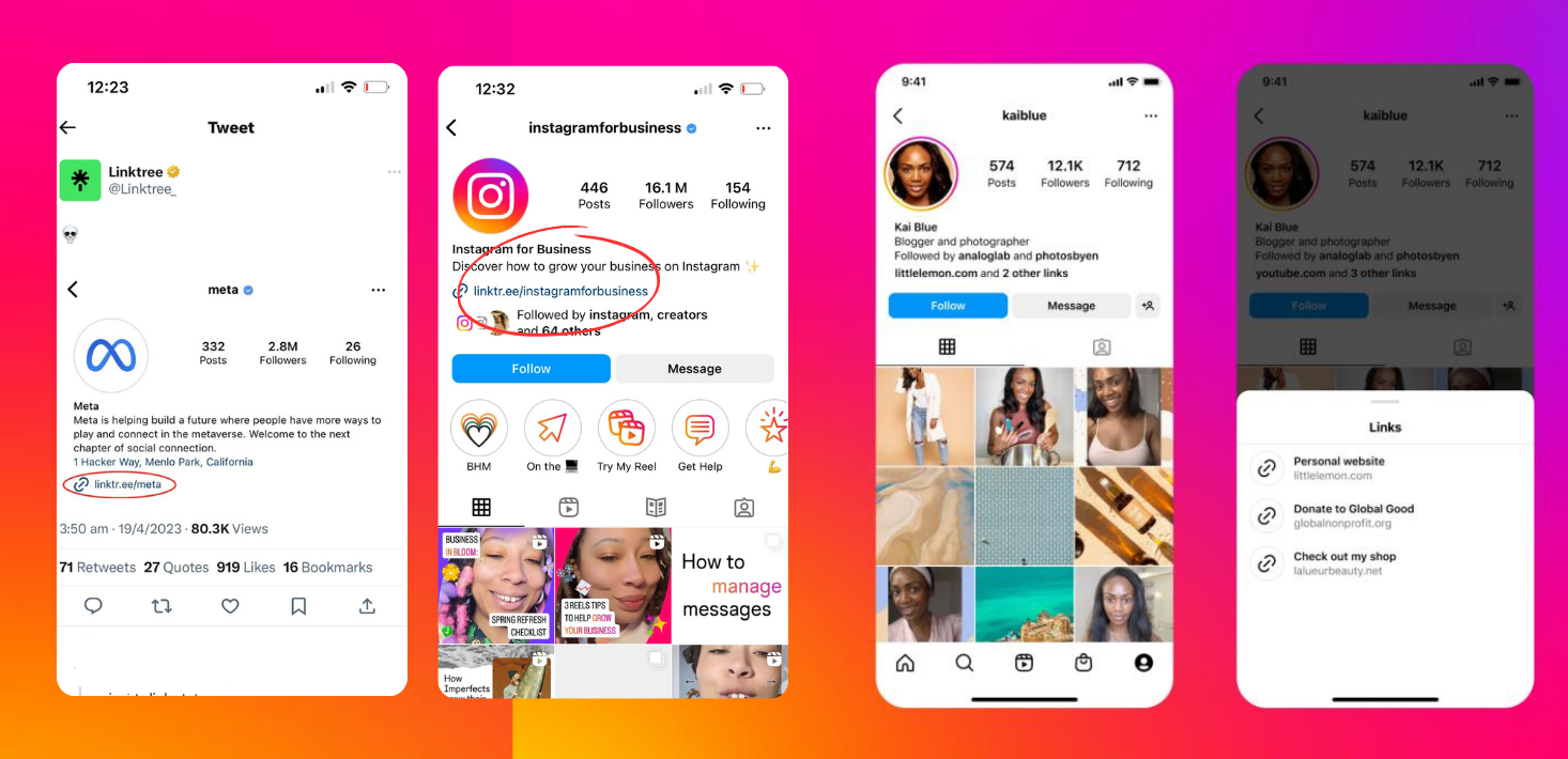 Instagram now offers multiple URLs in user profiles, challenging Linktree’s $1.7 billion ‘link in bio’ empire