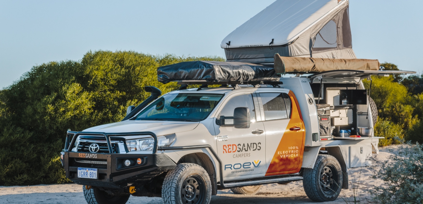 EV converter Roev and RedSands ink deal to create Australia’s first EV 4WD camper