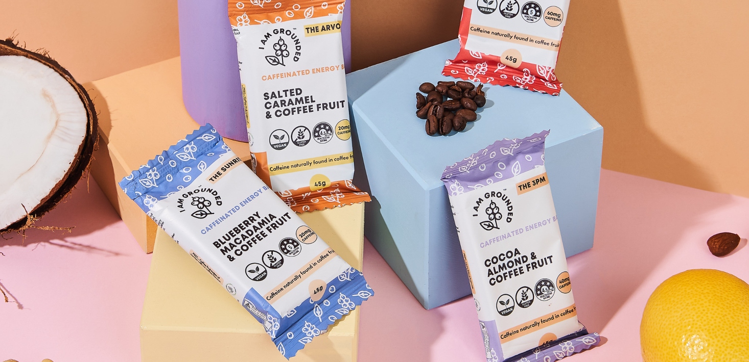 Upcycling coffee fruit: I Am Grounded lands deal with Woolworths for its energy snacks