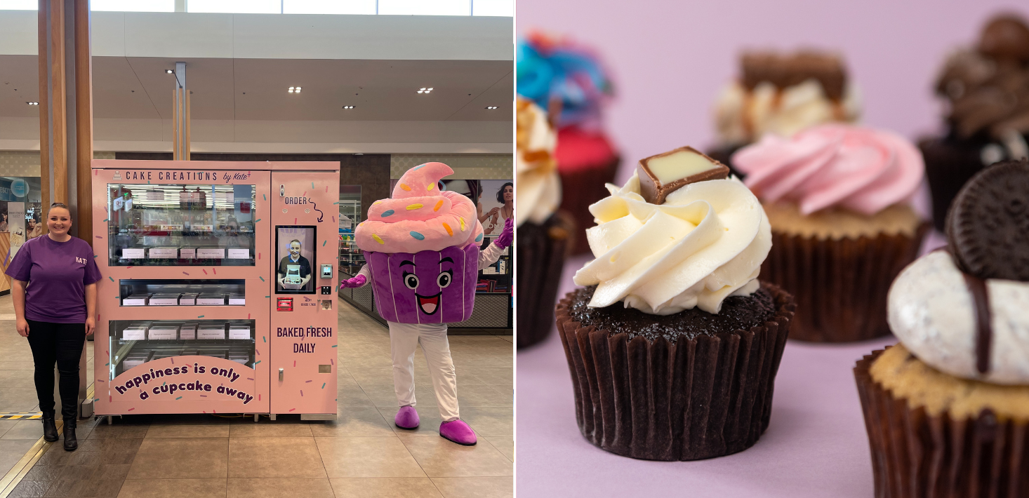 Cake Creations by Kate rolls out Melbourne’s first network of cupcake vending machines