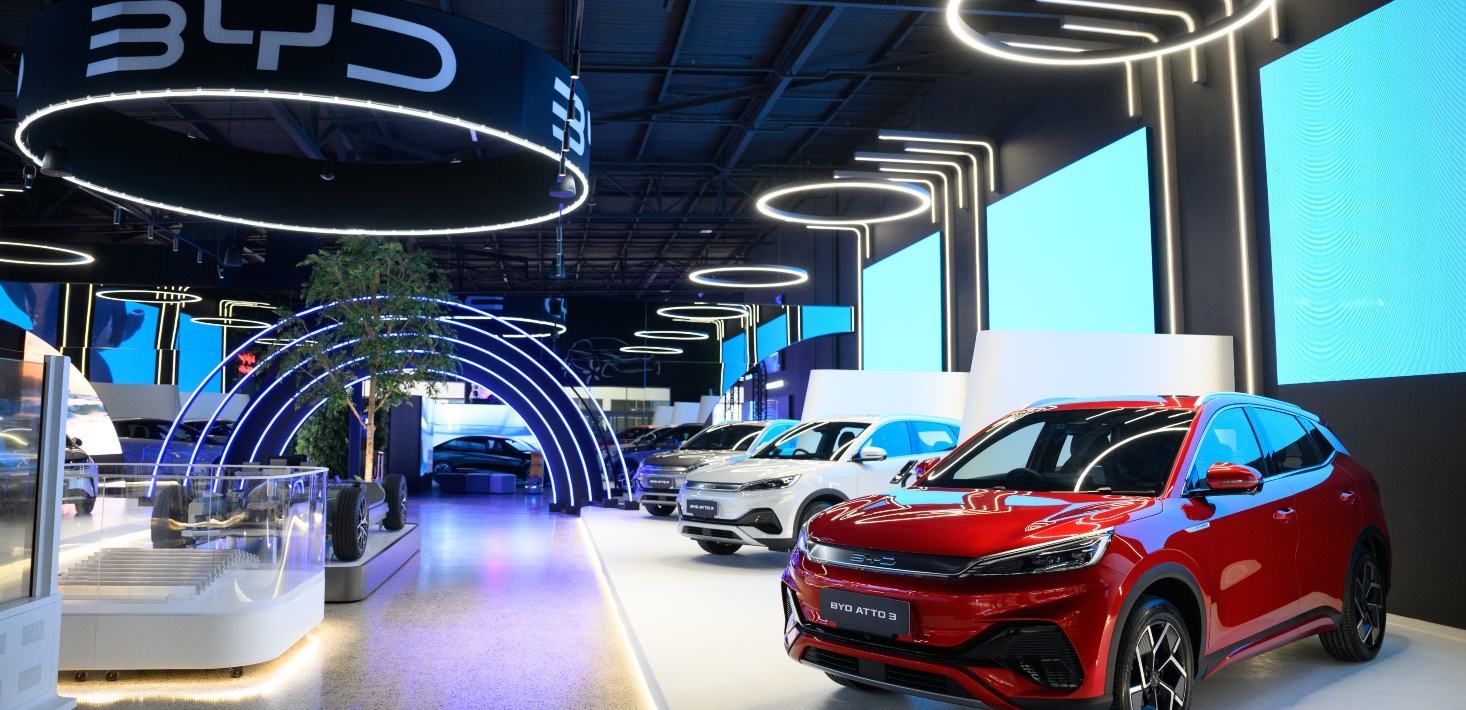 Electric carmaker BYD plans 30 new retail stores across Australia