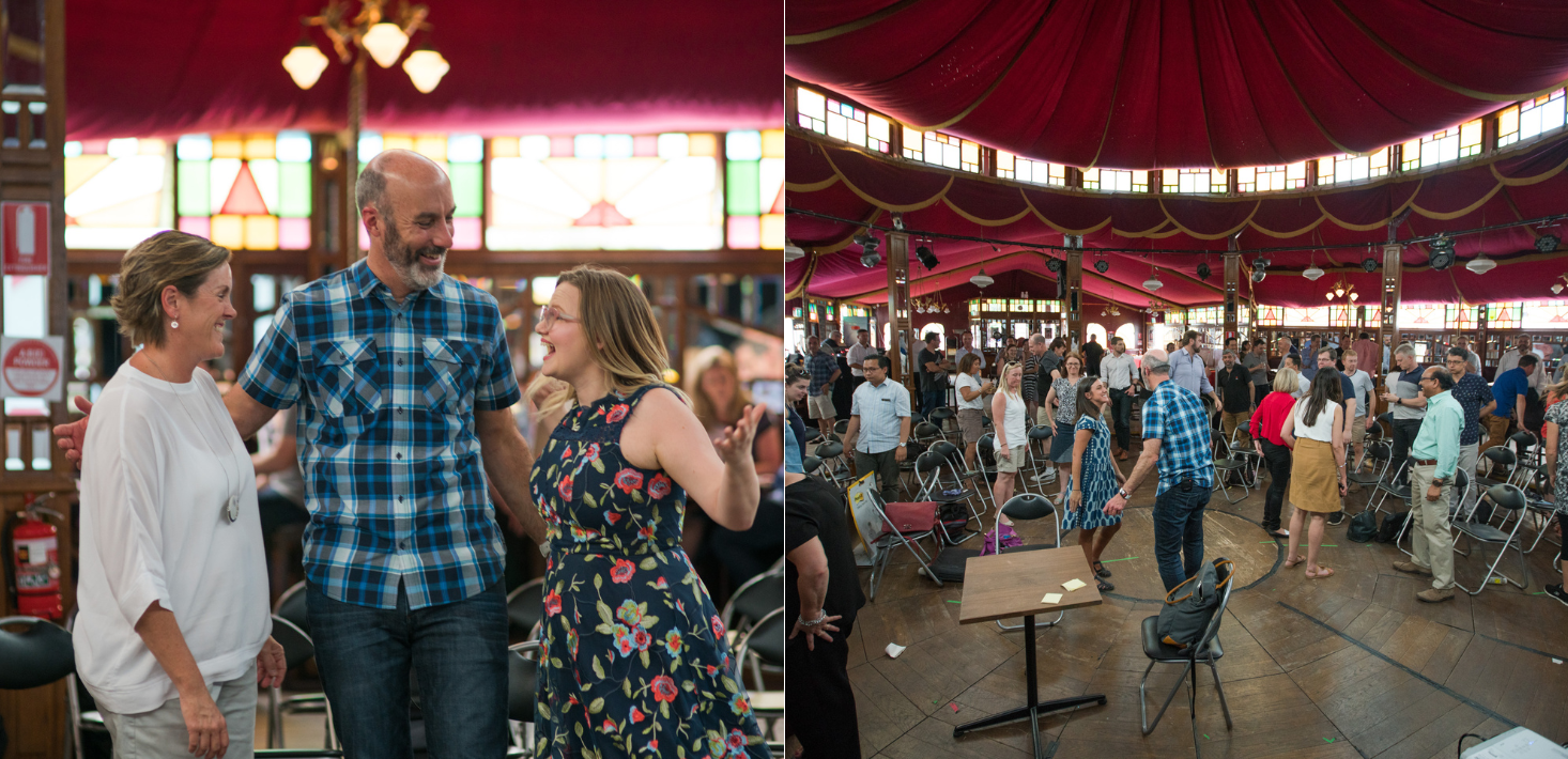 How an off-site in a Spiegeltent was a creative escape from the corporate circus