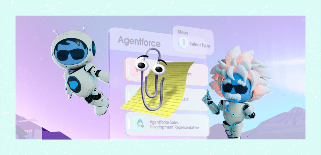 Salesforce debuts automated AI ‘agents’ for business, calls competitors “the next Clippy”