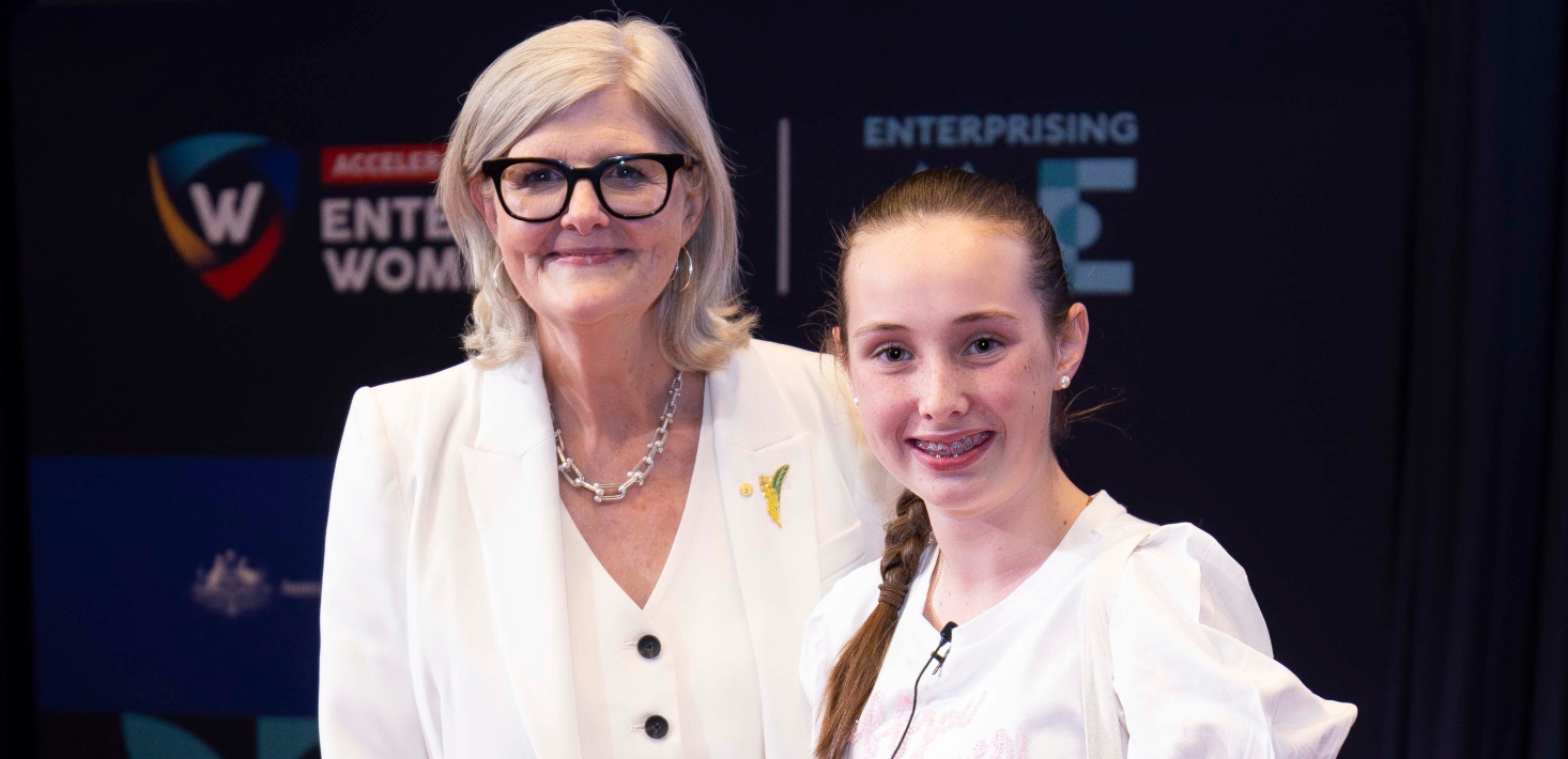 This young QLD innovator shared her startup with the Governor-General and became part of the King's royal tour